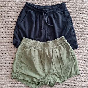 Old Navy Shorts Lot - Size Medium - Linen & Sweatpants